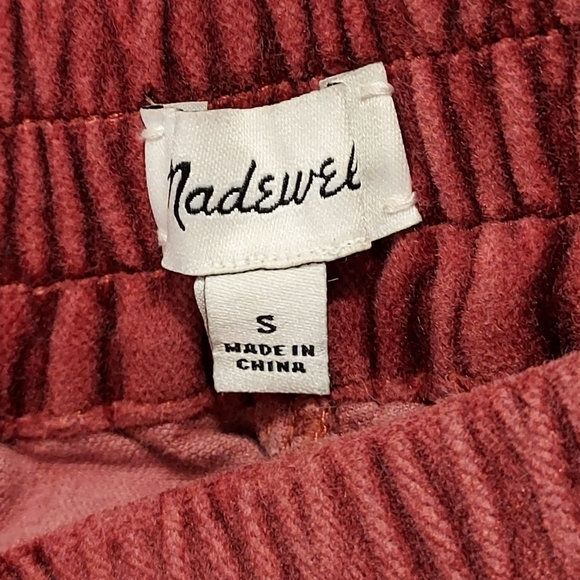 Madewell Rouge Velvet Jogger Track Pant Size Small Athleisure - Picture 9 of 11